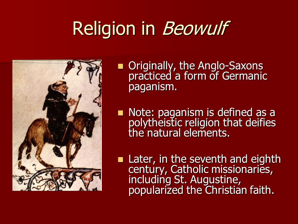 Christian Elements In Beowulf